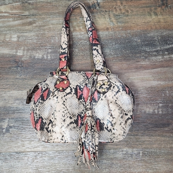 Kate Landry Handbags - KATE Landry Vintage Snakeskin Purse